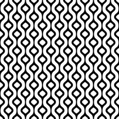 Vector seamless pattern. Simple abstract geometric background