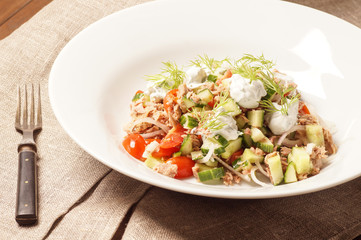 Fresh healthy Tuna salad