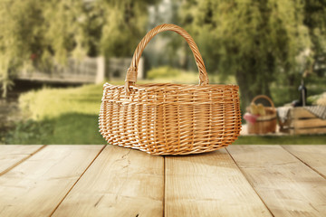 basket and park 