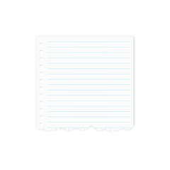  notebook isolated on white