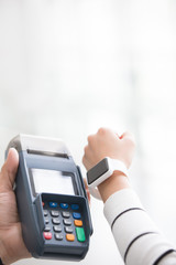 Customer pay by smart watch