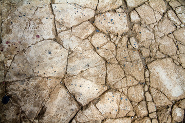 crack cement concrete floor texture