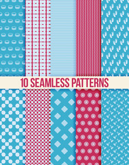 Seamless pattern. Vector background