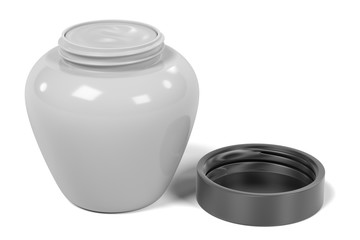 3d rendering of creme box