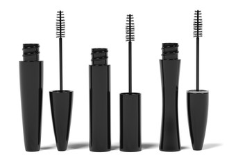 3d renderings of mascaras makeup
