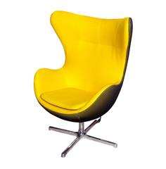 Yellow office modern chair