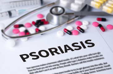 Obraz premium PSORIASIS