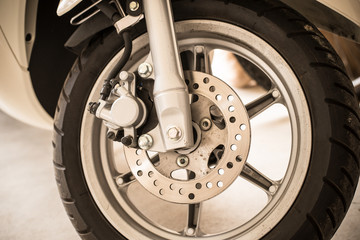 a part of motorbike.