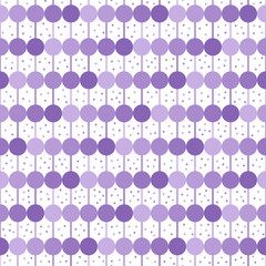 Seamless background of violet circles