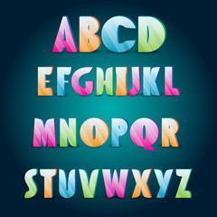Ice age alphabet