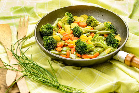 Verdure in padella