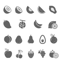 Icon set - fruit