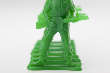 troops green military toy