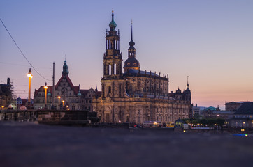 Fototapeta na wymiar Dresdner Hofkirche