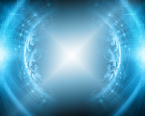 Obraz premium Best Internet Concept of global business from concepts series. Elements of this image furnished by NASA