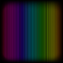 Bright Neon Lines Background