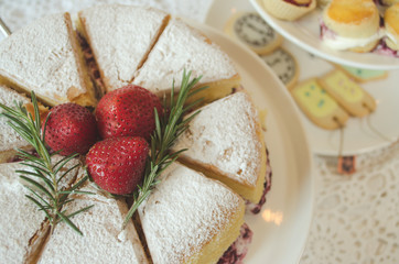 strawberry cake