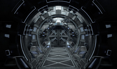 Spaceship Round Interior.  © apexinfinity