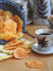 Fototapeta premium cheese chips