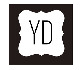 YD Initial Logo for your startup venture