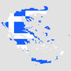 Territory of  Greece