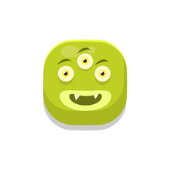 Content Monster Square Icon