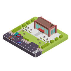 Isometric building