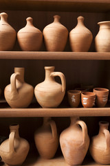Fototapeta na wymiar Handicraft Pottery