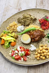 Fotobehang ethiopian cuisine © uckyo