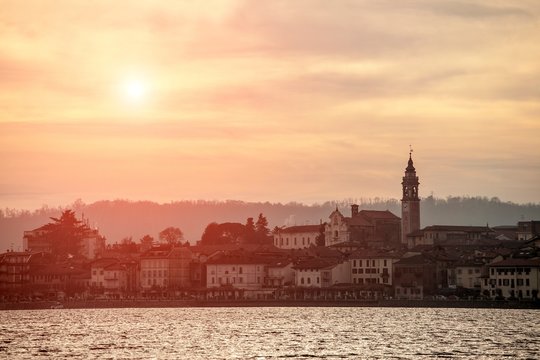 Arona, Lake Maggiore, Piedmont, Italy