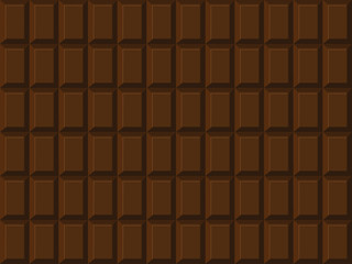 Milk chocolate background for wallpaper or graphic design. poster. isolated vector.