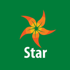 vector logo star