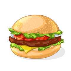 Hamburger icon. Vector illustration
