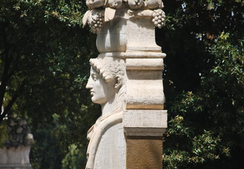 Obraz premium Statue face profile