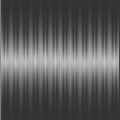 Colorful sound wave on a dark background. Vector illustration.