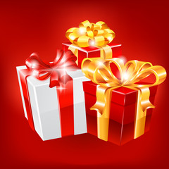 Gift box vector