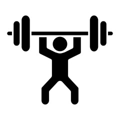 bodybuilding icon black