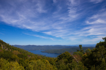 Fototapeta na wymiar view of Lake George