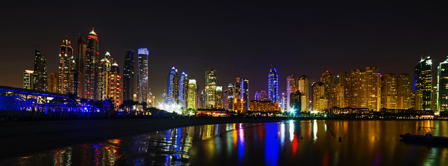 Dubai Marina Cityscape United Arab Emirates architecture