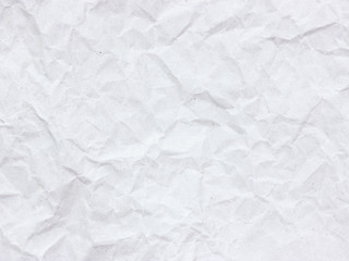 Crumpled White Paper