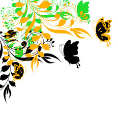 butterflies design