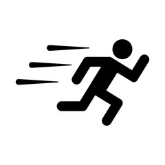 Fototapeta na wymiar running sport fitness icon