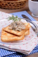 Appetizer   of pate herring (forshmak)