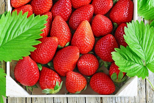 cassetta di fragole parziale