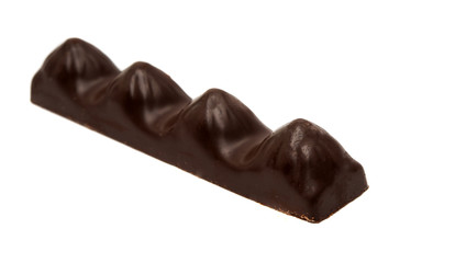 chocolate bar isolated