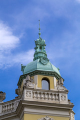 Fototapeta na wymiar Classic architectural detail in Belgrade, the Serbian capital
