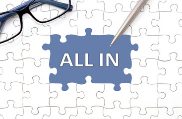 All in (Verträge, Urlaub, etc,)