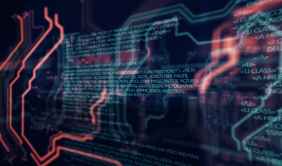 Technology background/Technology background of the abstract computer motherboard, can be used in the description of technological processes, science. Can be used as digital dynamic wallpaper.