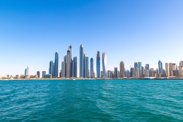 Fototapeta premium Dubai marina skyline