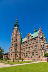 Fototapeta na wymiar Copenhagen Rosenborg Slot castle